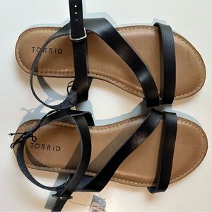 Torrid Gladiator Sandals Size 10WW